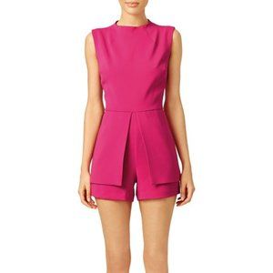 Hot Pink Sail Away Romper by Laundry by Shelli Segal